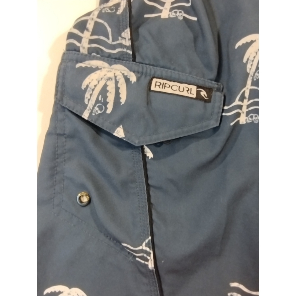 Rip Curl Palm Tree Pattern Board Shorts - image 8